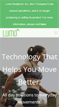 Mobile Screenshot of lumobodytech.com